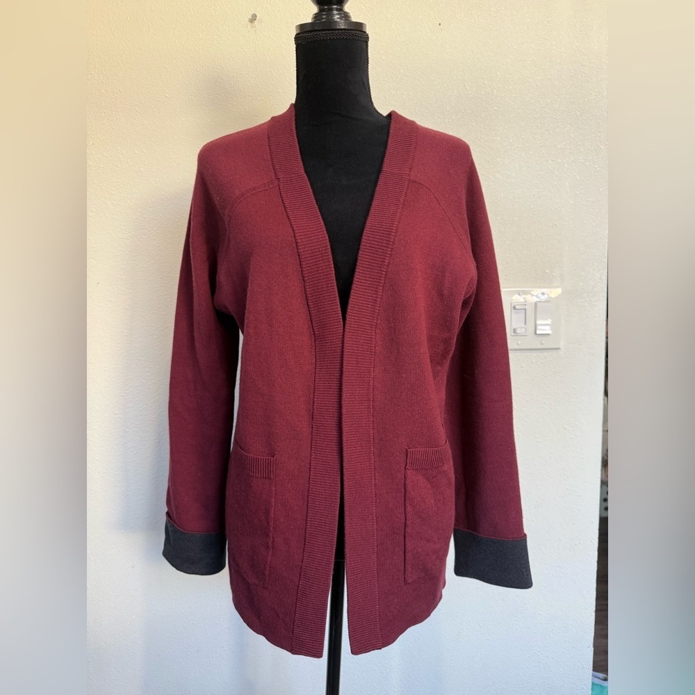 Lululemon Reverse Me Wrap sweater Cardigan - Picture 4 of 8